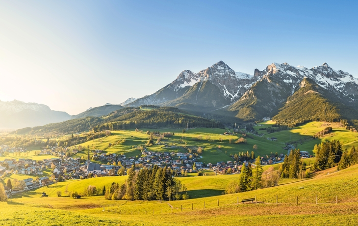 Alpendorf Maria Alm, Salzburger Land, Österreich