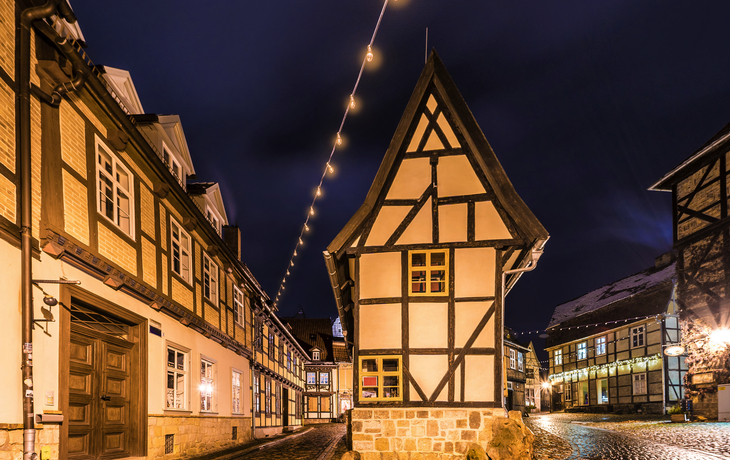 Weihnachtsbaum auf Marktplatz