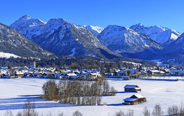 Winterliches Oberstdorf