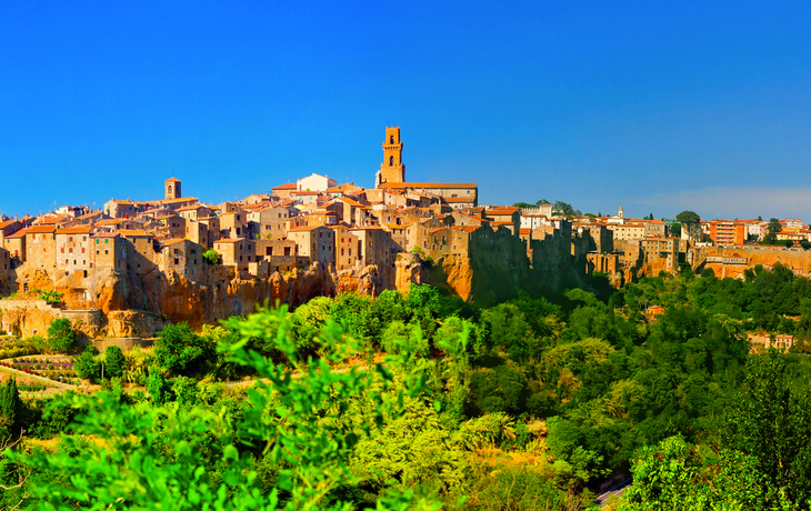 Pitigliano, Toskana, Italien