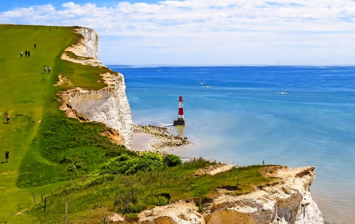 Kreidefelsen in Eastbourne