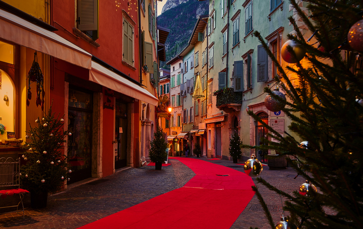 Riva del Garda zur Weihnachtszeit