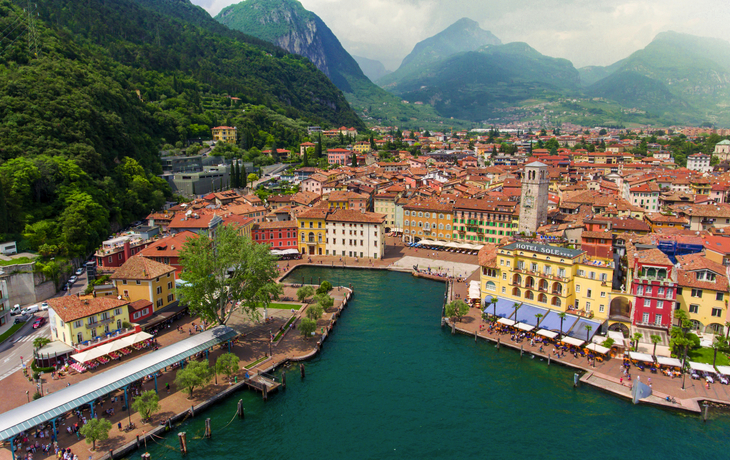 Blick über die Altstadt von Riva del Garda,Reiff,Gardasee Italien