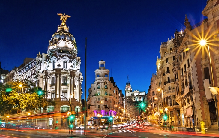 Gran Via, Madrid