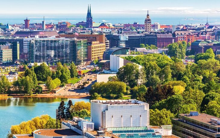 Panorama von Helsinki