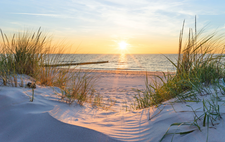 Sonnenuntergang Ostsee