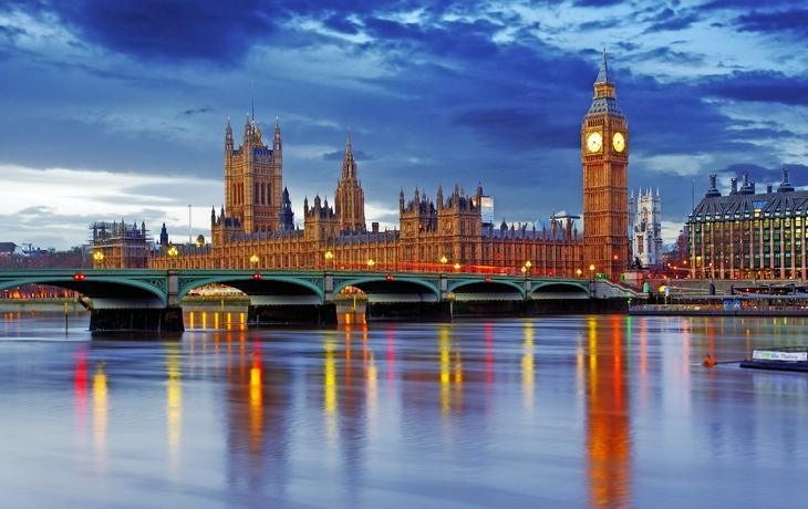 London - Big Ben und Houses of Parliament