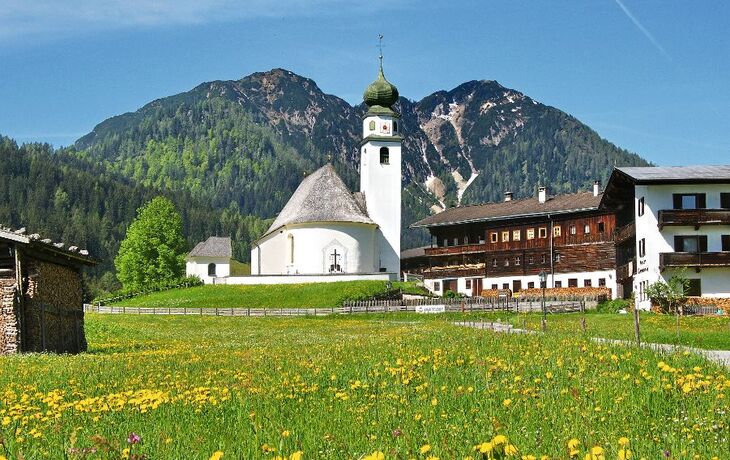 Thierbach in der Wildschönau mit Gratlspitz