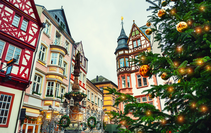 Weihnachtsmarkt in Bernkastel-Kues, Deutschland